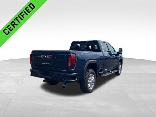 Pacific Blue Metallic 2022 GMC Sierra 2500 Denali