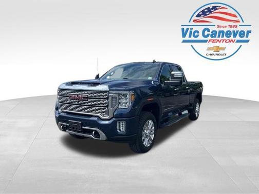 Pacific Blue Metallic 2022 GMC Sierra 2500 Denali