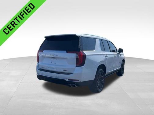 White Frost Tricoat 2025 GMC Yukon Denali