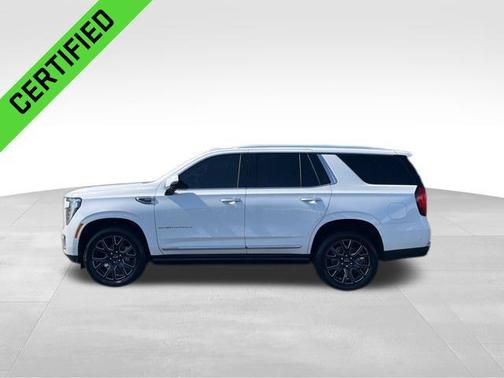 White Frost Tricoat 2025 GMC Yukon Denali