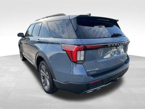 Vapor Blue Metallic 2025 Ford Explorer Active