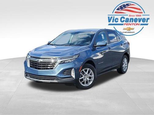 Lakeshore Blue Metallic 2024 Chevrolet Equinox 1LT