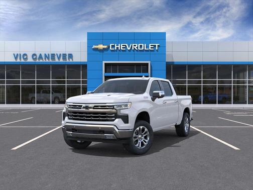 Summit White 2026 Chevrolet Silverado 1500 LTZ