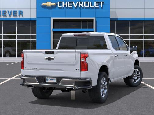 Summit White 2026 Chevrolet Silverado 1500 LTZ