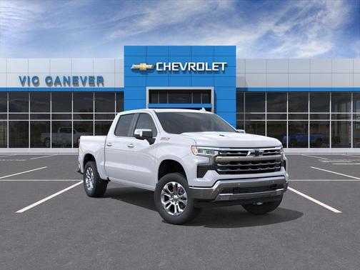 Summit White 2026 Chevrolet Silverado 1500 LTZ