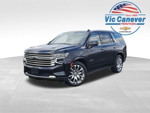 Midnight Blue Metallic 2021 Chevrolet Tahoe 4WD High Country
