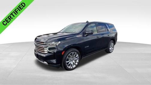 Midnight Blue Metallic 2021 Chevrolet Tahoe 4WD High Country