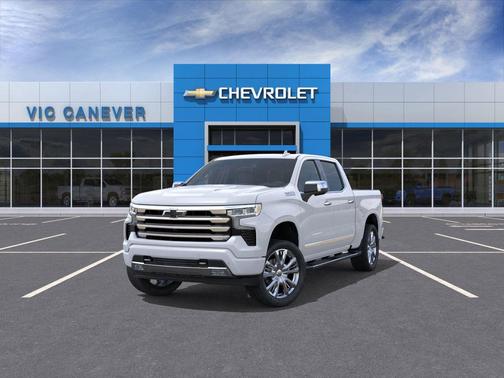 Polar White Tricoat 2026 Chevrolet Silverado 1500 High Country