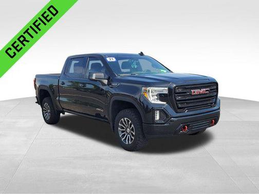 Ebony Twilight Metallic 2021 GMC Sierra 1500 AT4