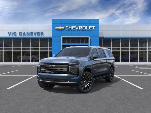 Lakeshore Blue Metallic 2026 Chevrolet Suburban High Country, 4WD