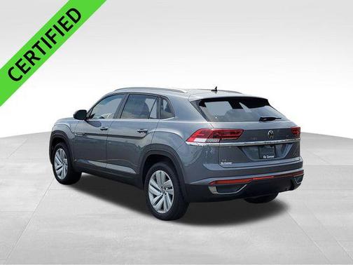 Pyrite Silver Metallic 2021 Volkswagen Atlas Cross Sport 2.0T SE w/Technology 4MOTION