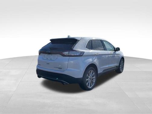 WHITE PLATINUM MET TRI-COAT 2018 Ford Edge Titanium