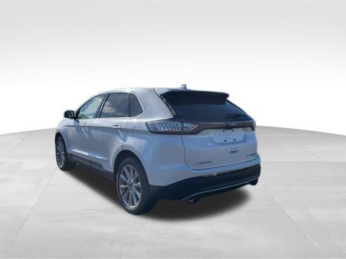 WHITE PLATINUM MET TRI-COAT 2018 Ford Edge Titanium