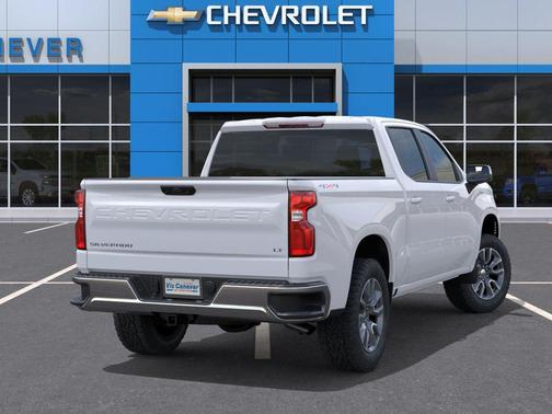 Summit White 2026 Chevrolet Silverado 1500 LT