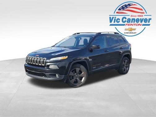 Brilliant Black Crystal Pearlcoat 2016 Jeep Cherokee 75th Anniversary