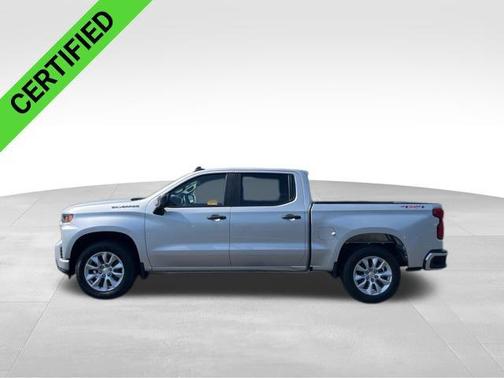 Silver Ice Metallic 2020 Chevrolet Silverado 1500 Custom