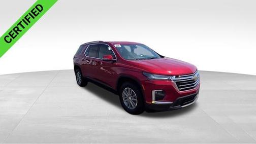 Radiant Red Tintcoat 2023 Chevrolet Traverse LT Cloth