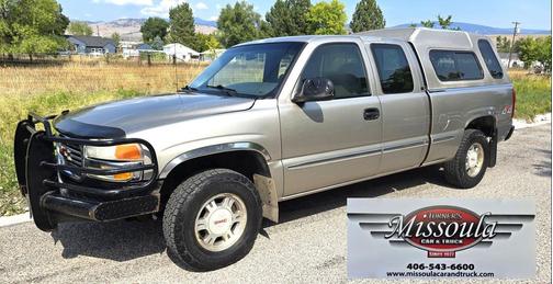2002 GMC Sierra 1500 SLE Extended Cab