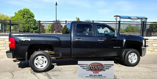 Black 2010 Chevrolet Silverado 2500 LT1 H/D Crew Cab