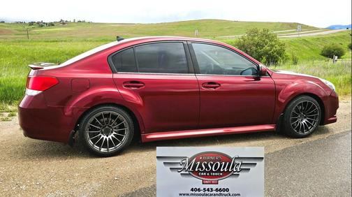 Red 2011 Subaru Legacy Limited