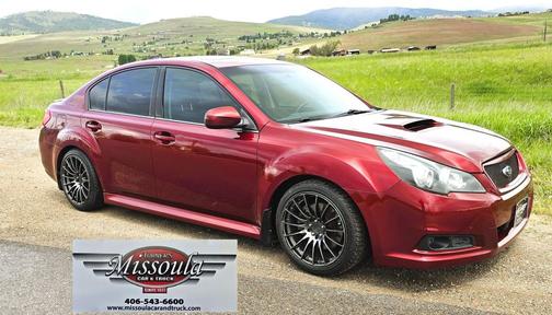 Red 2011 Subaru Legacy Limited