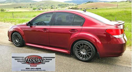 Red 2011 Subaru Legacy Limited