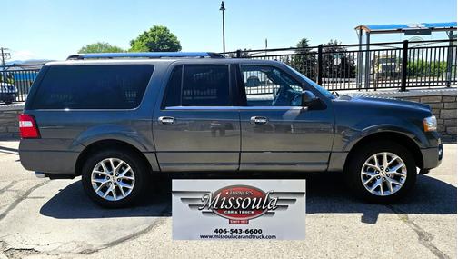 Grey 2015 Ford Expedition EL Limited