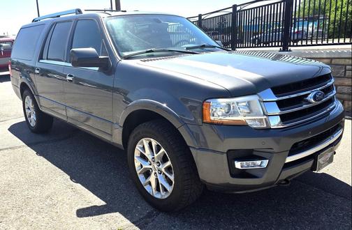 Grey 2015 Ford Expedition EL Limited