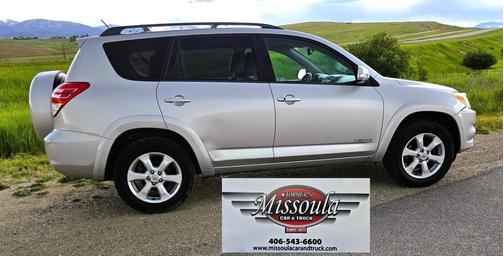 Silver 2012 Toyota RAV4 Limited