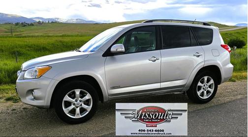 Silver 2012 Toyota RAV4 Limited