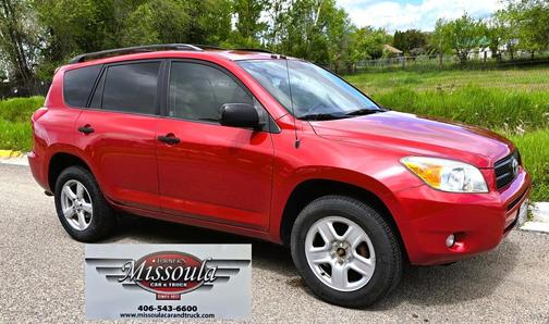 Red 2007 Toyota RAV4 Base