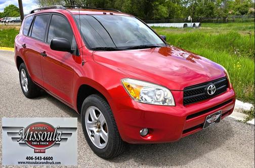 Red 2007 Toyota RAV4 Base