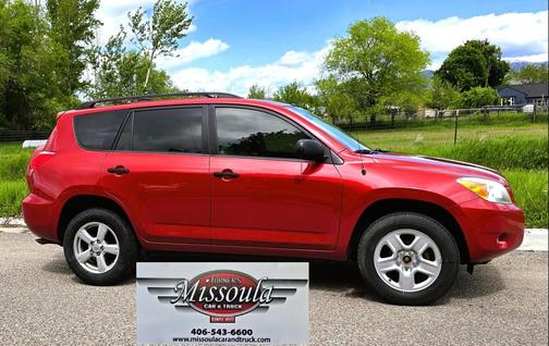 Red 2007 Toyota RAV4 Base