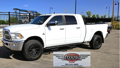 Bright White Clearcoat 2012 RAM 3500 Laramie Longhorn/Limited Edition