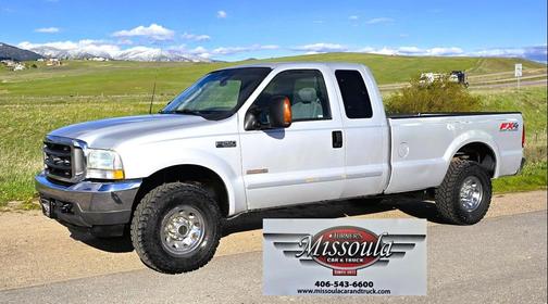 Silver 2003 Ford F-250 XLT SuperCab
