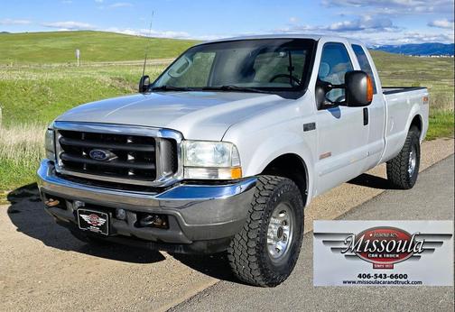 Silver 2003 Ford F-250 XLT SuperCab