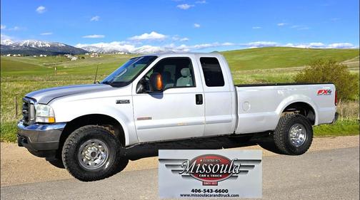 Silver 2003 Ford F-250 XLT SuperCab