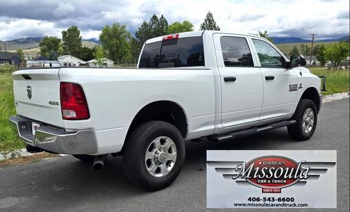 2018 RAM 3500 Tradesman Crew Cab 4x4 6'4' Box