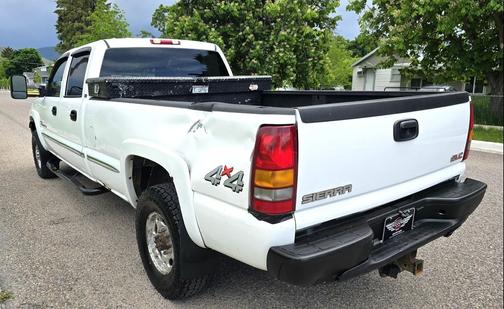 Summit White 2002 GMC Sierra 2500 SLE H/D Crew Cab