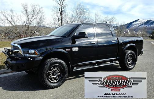 Black 2013 RAM 1500 Laramie Longhorn Edition