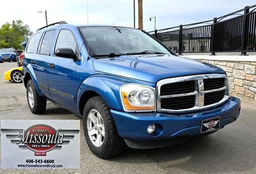 Blue 2005 Dodge Durango SLT