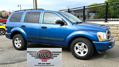 Blue 2005 Dodge Durango SLT