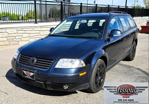 Blue 2005 Volkswagen Passat GLS V6 4Motion