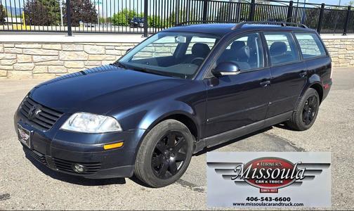 Blue 2005 Volkswagen Passat GLS V6 4Motion