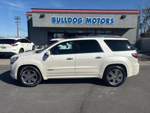 WHITE 2014 GMC Acadia Denali
