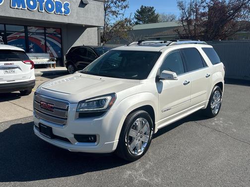 WHITE 2014 GMC Acadia Denali