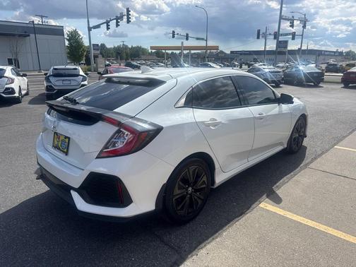 WHITE 2019 Honda Civic EX