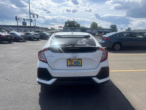 WHITE 2019 Honda Civic EX