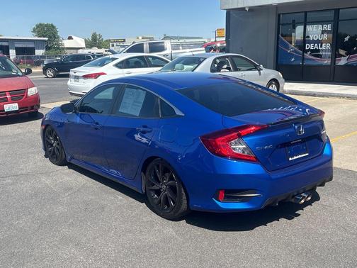 Aegean Blue Metallic 2020 Honda Civic Sport