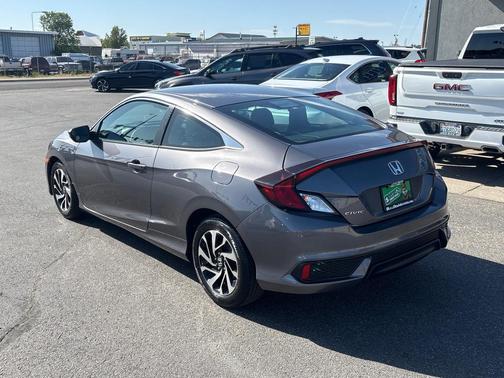 Modern Steel Metallic 2018 Honda Civic LX